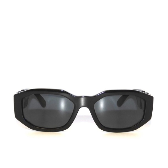 Versace 4361 536087 Black Dark Gray Sunglasses Unisex